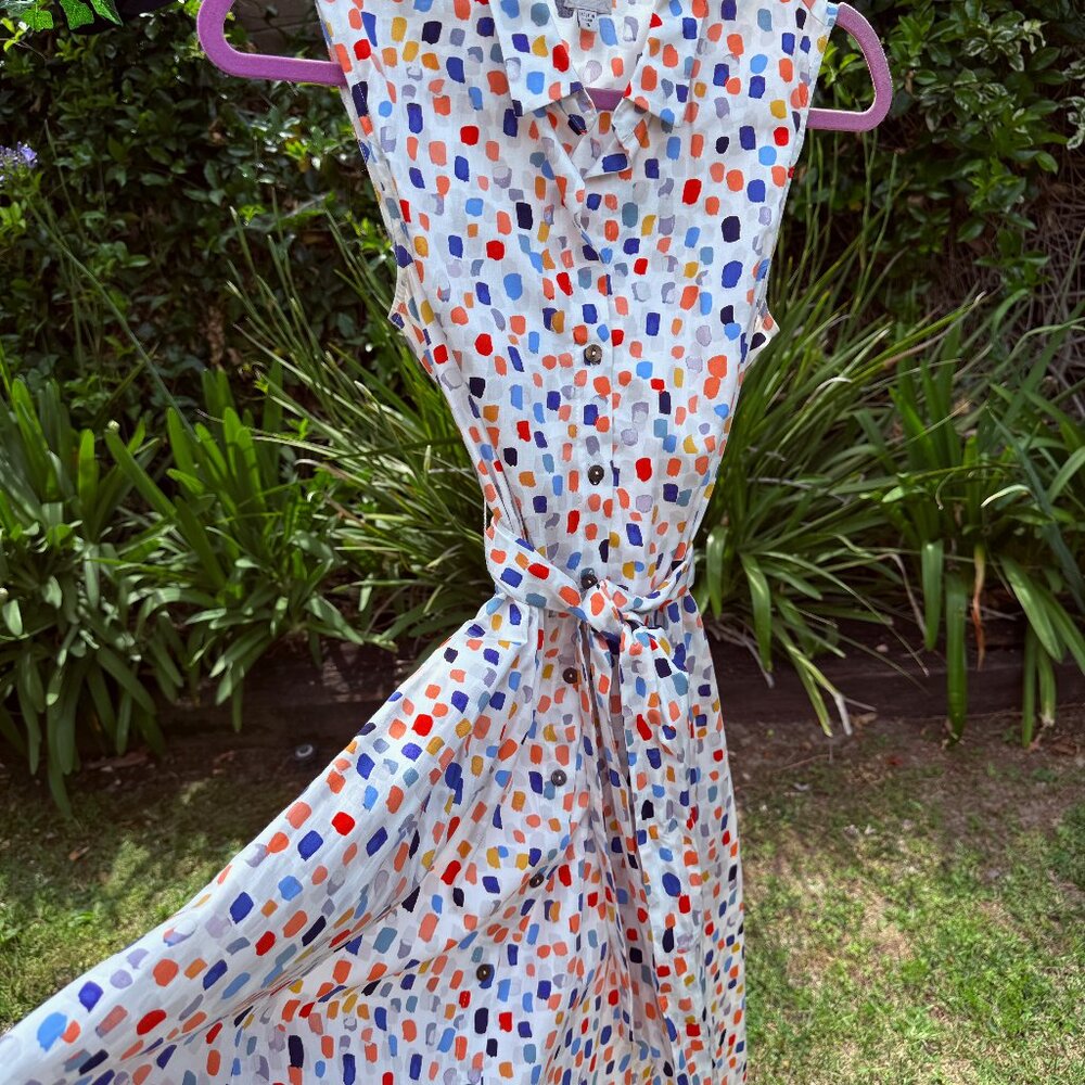 Nic+Zoe Cotton Shirtwaist Dress - Like New!